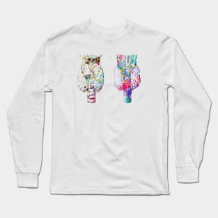 Anatomy of human thyroid gland Long Sleeve T-Shirt